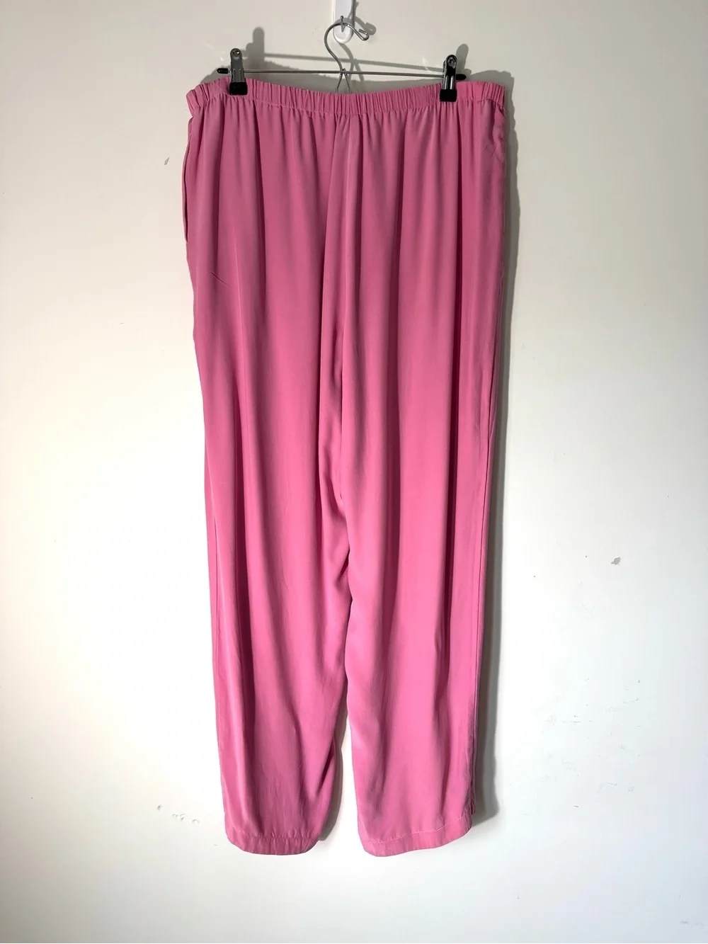Orvis Silk Pull on Pants sherbet pink